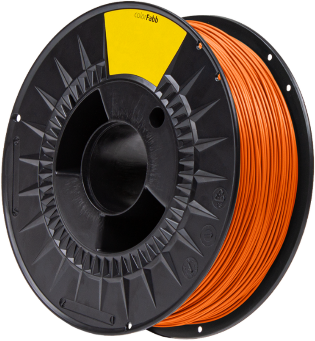 colorFabb PLA High Speed Pro Filament 1kg, Deep Orange