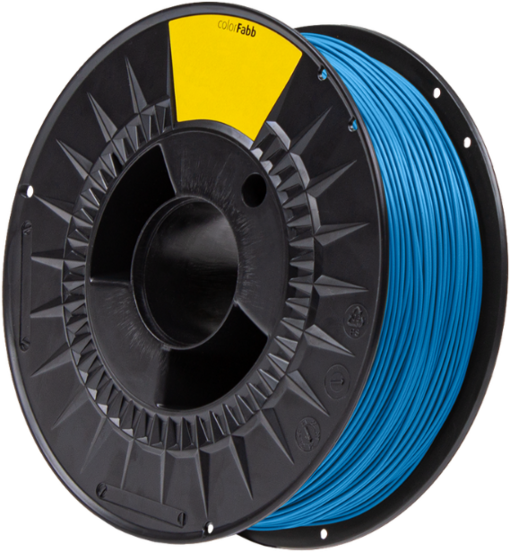 colorFabb PLA High Speed Pro Filament 1kg, Sky Blue