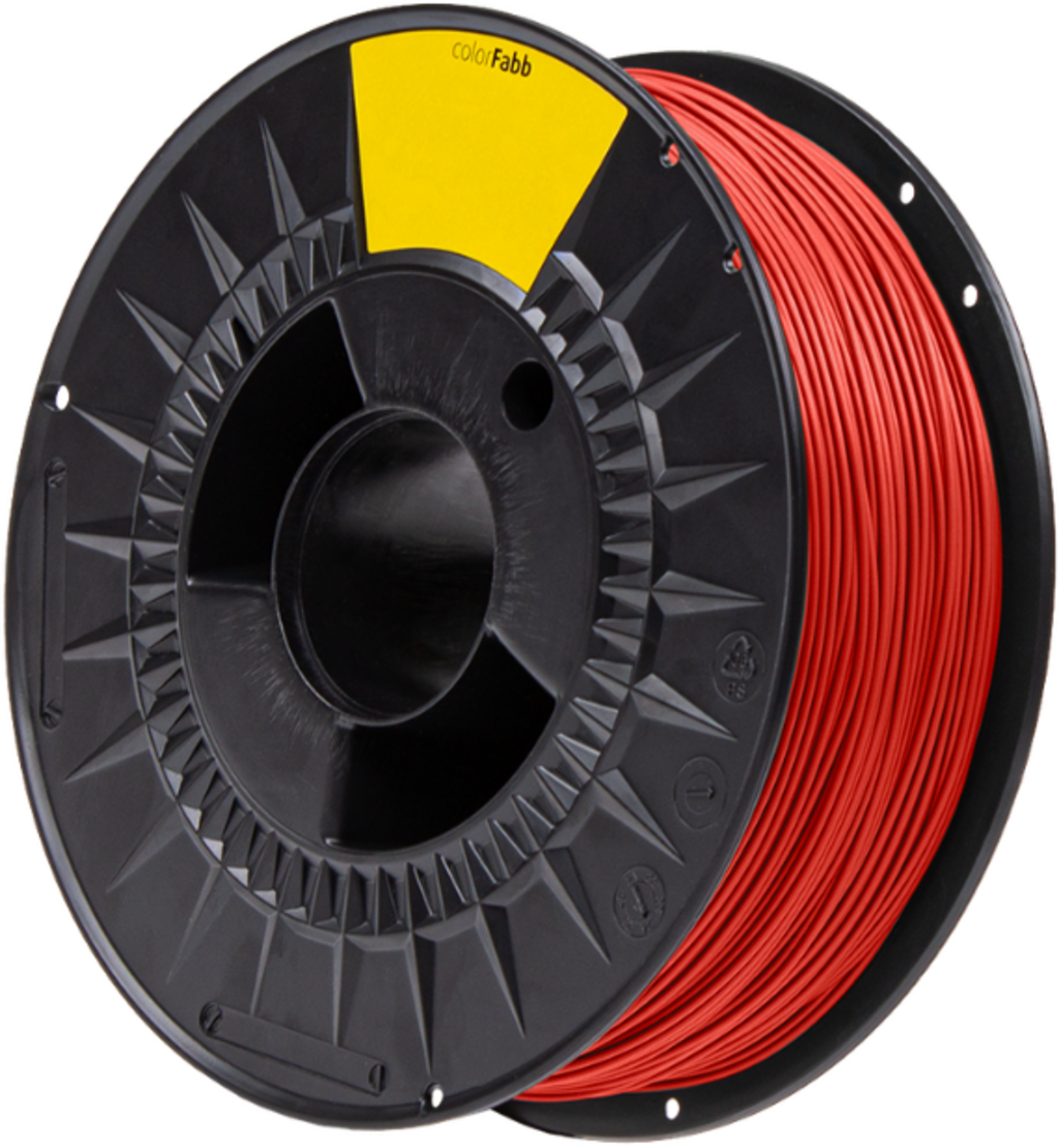 colorFabb PLA High Speed Pro Filament 1kg, Traffic Red
