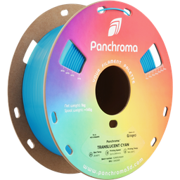 Polymaker Panchroma™ PLA Translucent Cyan - 1,75 mm / 1000 g