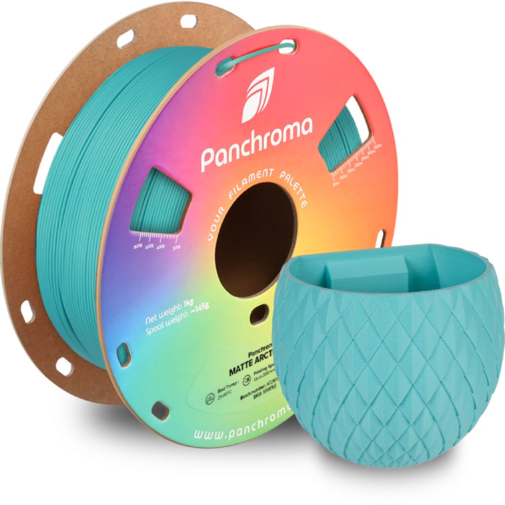 Polymaker Panchroma™ PLA Matte Arctic Teal - 3DJake International