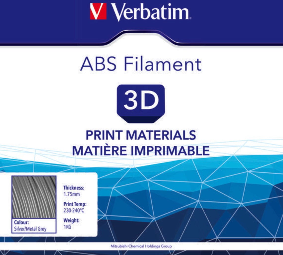 Verbatim ABS Silver / Metal Grey