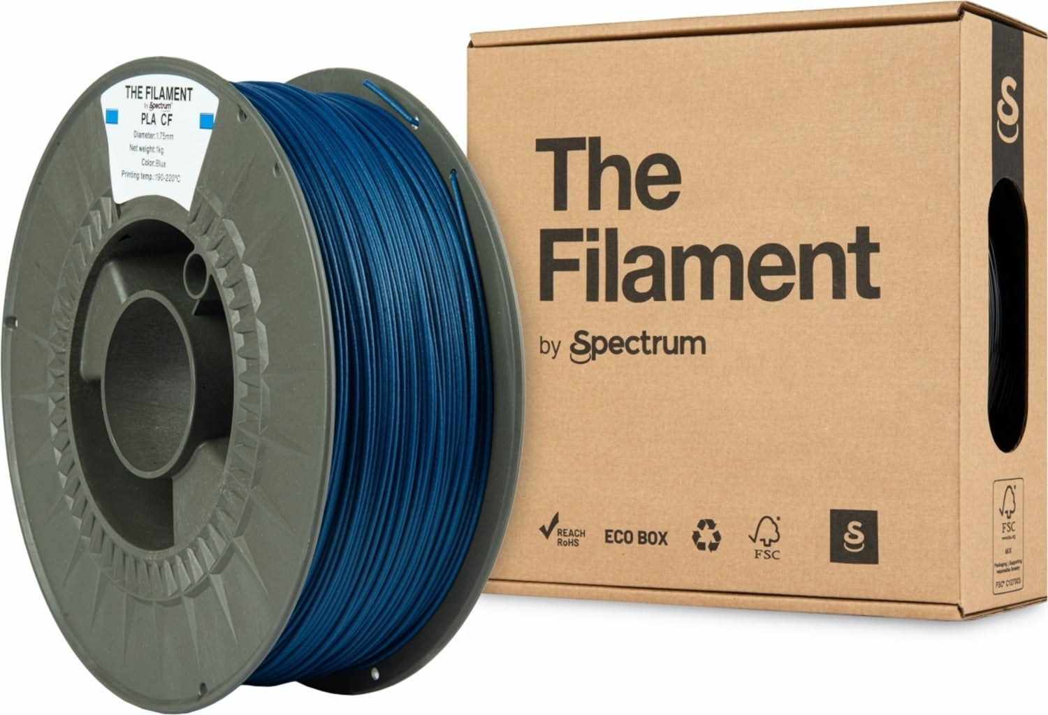 The Filament PLA CF Blå - 1,75 mm / 1000 g