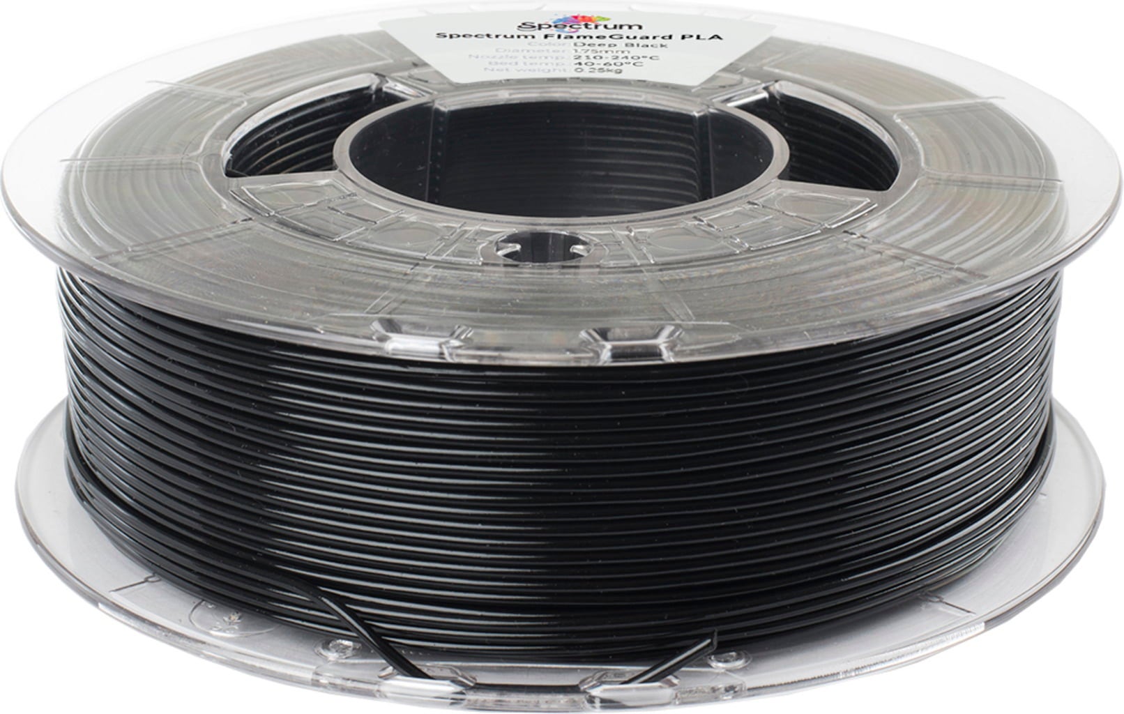 Spectrum FlameGuard PLA Deep Black - 1,75 mm / 250 g