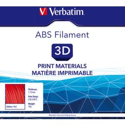 Verbatim Filamento ABS Rosso - 1,75 mm