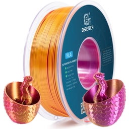 GEEETECH PLA Silk Tri-Colour Red+Gold+Purple