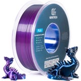 GEEETECH PLA Silk Tri-Color Blue+Purple+Black