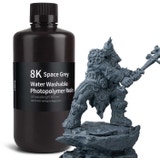 Elegoo 8K Water-Washable Resin Space Grey