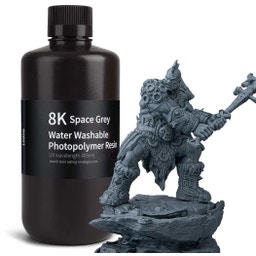 Elegoo 8K Water-Washable Resin Space Grey - 1.000 g