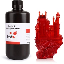 Elegoo Standard Resin Red - 1.000 grammi