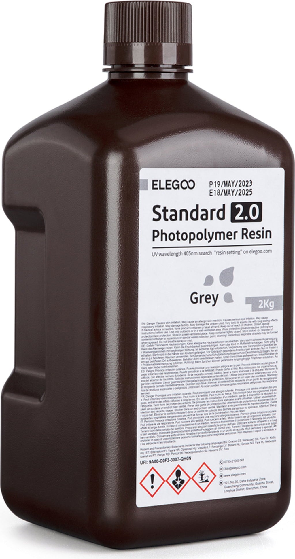 Elegoo Standard Resin Grey - 2.000 g