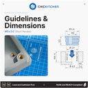 CNC Kitchen Inserts Filetés M3 Court - M3x3.0