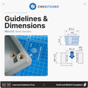 CNC Kitchen Inserts Filetés M3 Court - M3x3.0