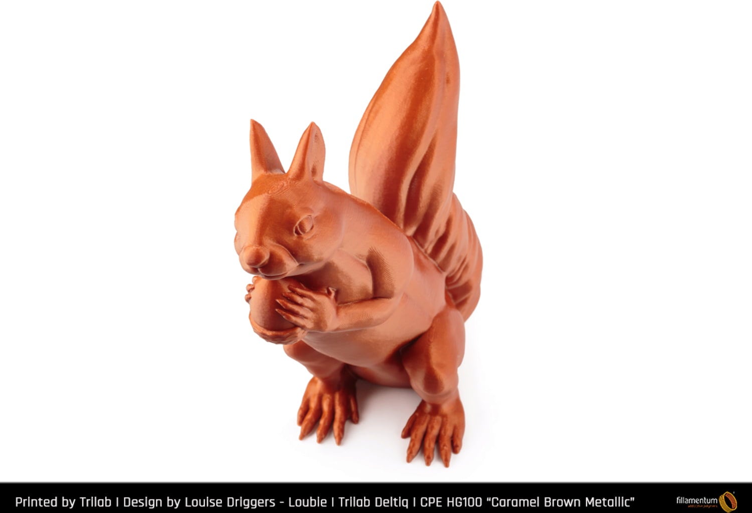 Fillamentum CPE HG100 Caramel Brown Metallic