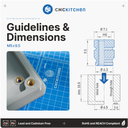 CNC Kitchen Threaded Inserts M5 Standard - M5 x 9.5