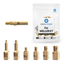 CNC Kitchen Soldering Tips + Weller ET Adapter - 1 set