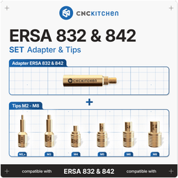 Ausili per Fusione + Adattatore Ersa 832 e 842 - 1 Set