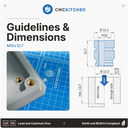 CNC Kitchen Threadeded Inserts M10 standard - M10x12.7