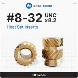 CNC Kitchen Inserto Filettato #8-32 UNC - #8-32 x 8.2