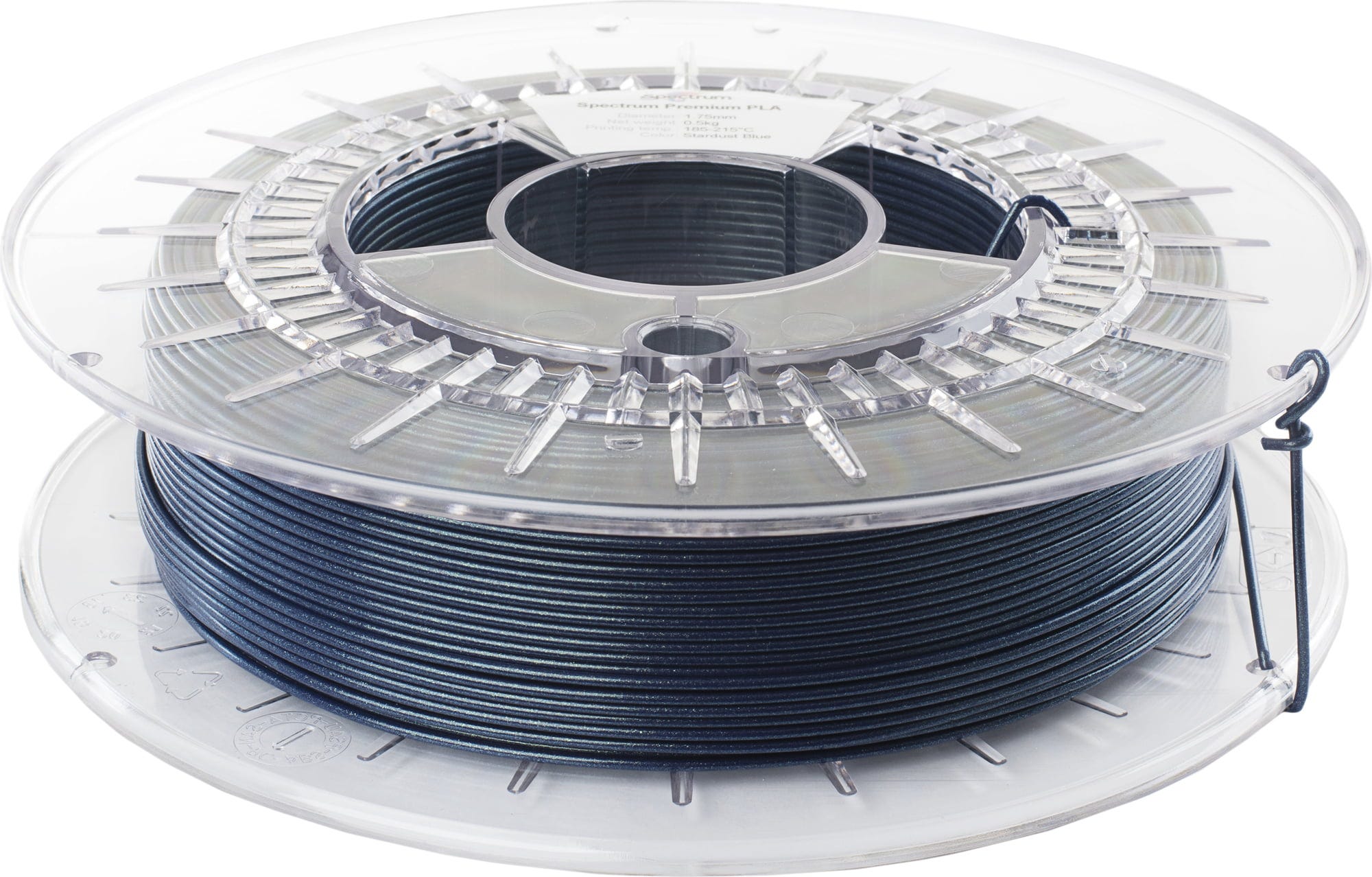 Spectrum PLA Glitter Filament 500g, Stardust Blue