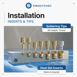 CNC Kitchen Smelthulpmiddelen + T12 Adapter - 1 Set