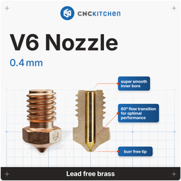 CNC Kitchen V6 Düse - 0.4 mm