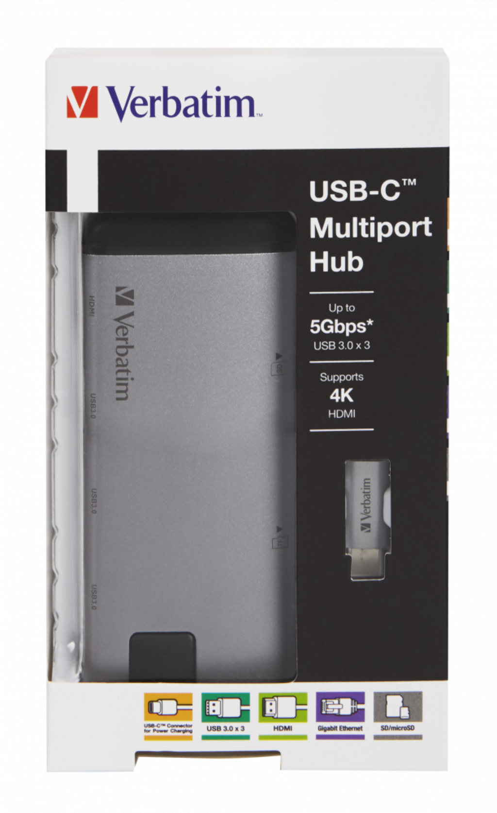 Verbatim USB-C Multiport-Hub - 1 pcs