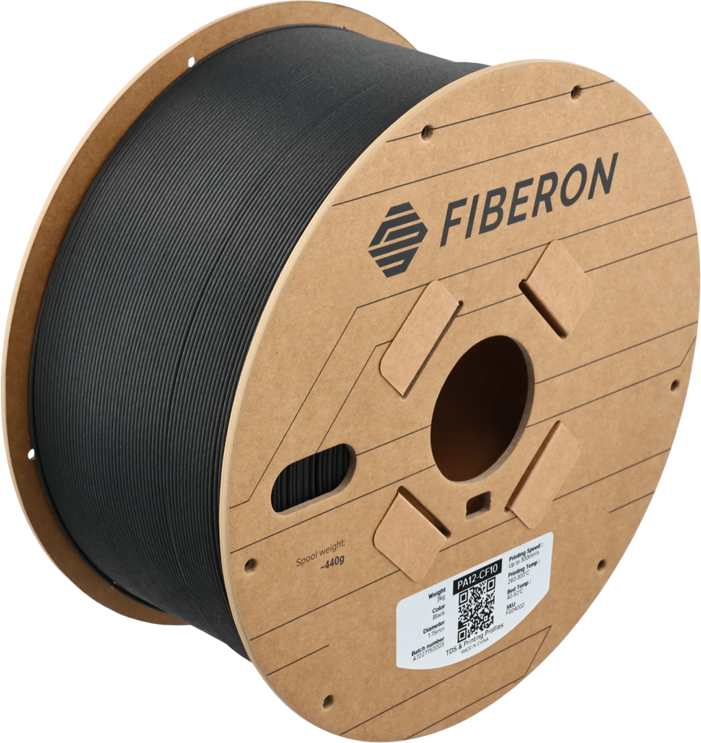 Polymaker Fiberon™ PA12-CF10 Black - 1,75 mm / 3000 g