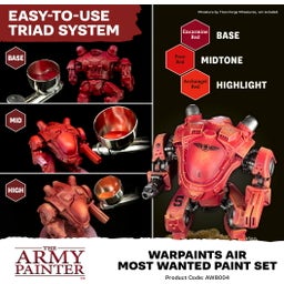 The Army Painter Warpaints Air Most Wanted Set