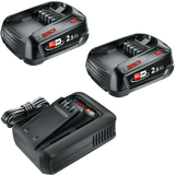 18V Battery Starter Set Including Charger