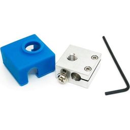Micro-Swiss Heater Block Upgrade with Silicone Sock - 1 pcs