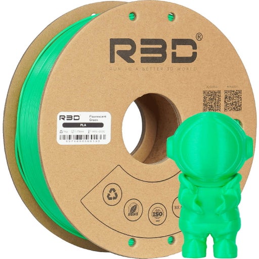 R3D PLA Neon Green - 1.75 mm / 1000 g