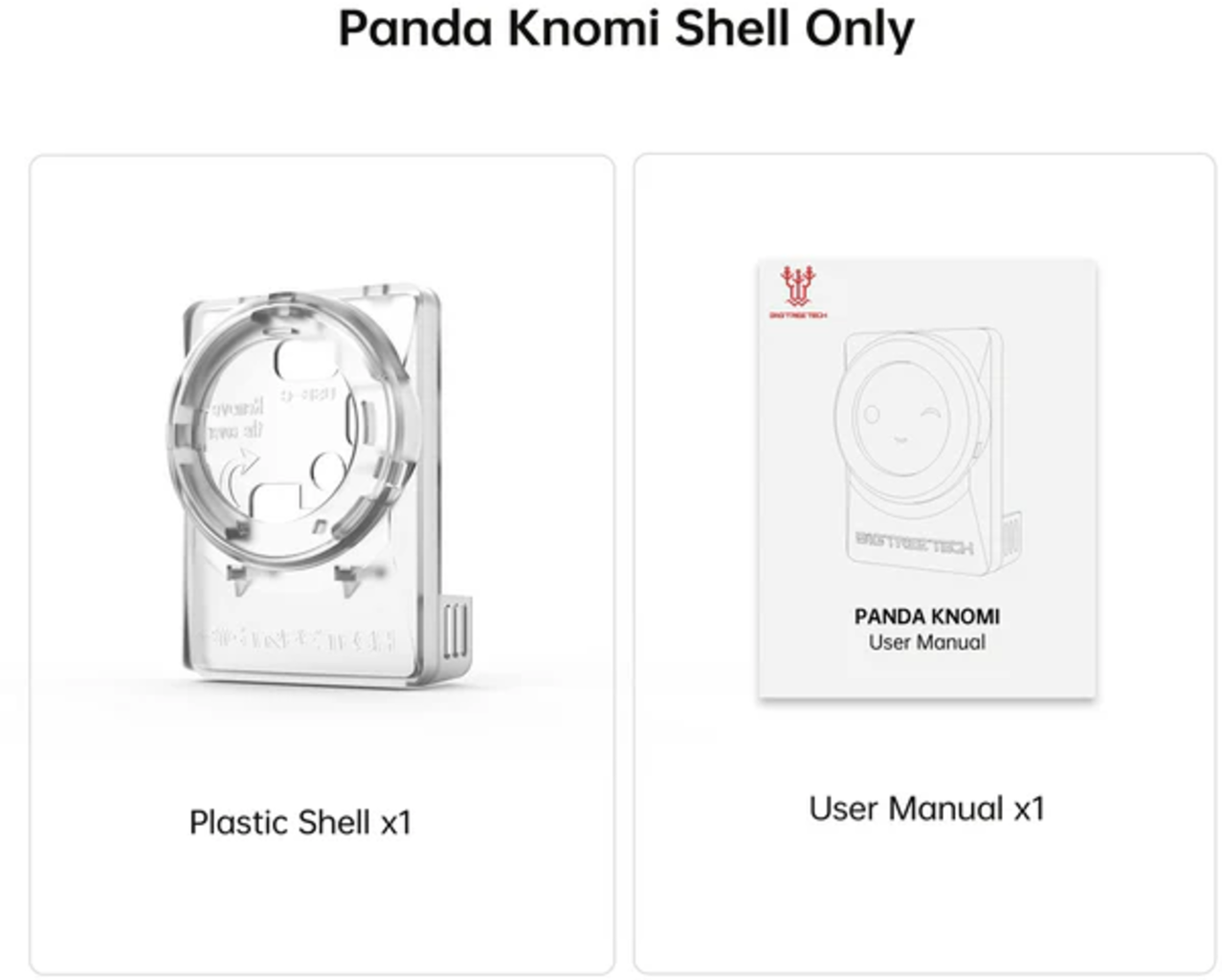 BIGTREETECH Panda Knomi - Housing (A1 series)