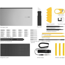 HOTO Tools Electric Precision Screwdriver Kit Pro