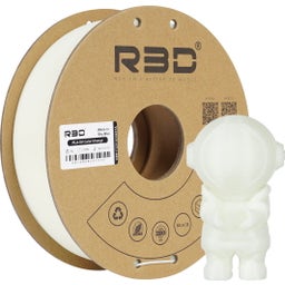 R3D PLA UV Colour Change White to Sky Blue