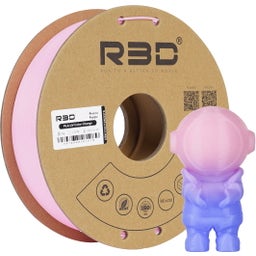 R3D PLA UV Colour Change Pink to Purple - 1.75mm / 1000g