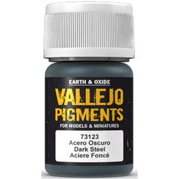Vallejo Pigment Dark Steel - 30 ml