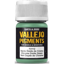 Vallejo Pigment Chrome Oxide Green - 30 ml