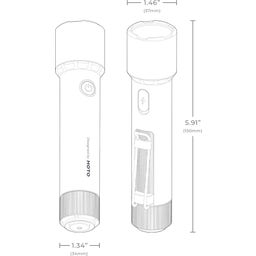 HOTO Tools Flashlight Tactics 2300