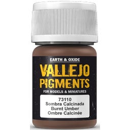 Vallejo Pigment Burnt Umber - 30 ml