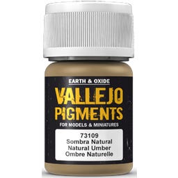 Vallejo Pigment Natural Umber - 30 ml