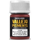 Vallejo Pigment Brown Iron Oxide