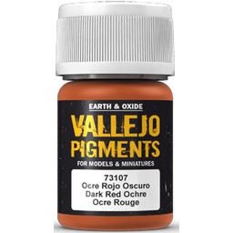 Vallejo Pigment Dark Red Ocre - 30 ml