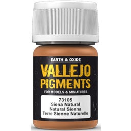 Vallejo Pigment Natural Siena - 30 ml