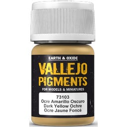 Vallejo Pigment Dark Yellow Ocre - 30 ml