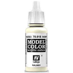 Vallejo Model Color 005 Ivory (918) - 17 ml