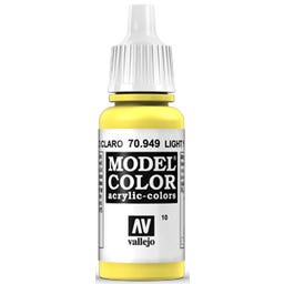 Vallejo Model Color 010 Light Yellow (949) - 17 ml