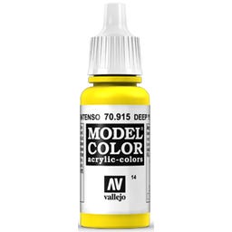 Vallejo Model Color 014 Deep Yellow (915) - 17 ml