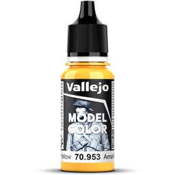 Vallejo Model Colour 015 Flat Yellow (953) - 18 ml
