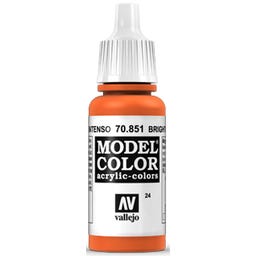 Vallejo Model Color 024 Bright Orange (851) - 17 ml